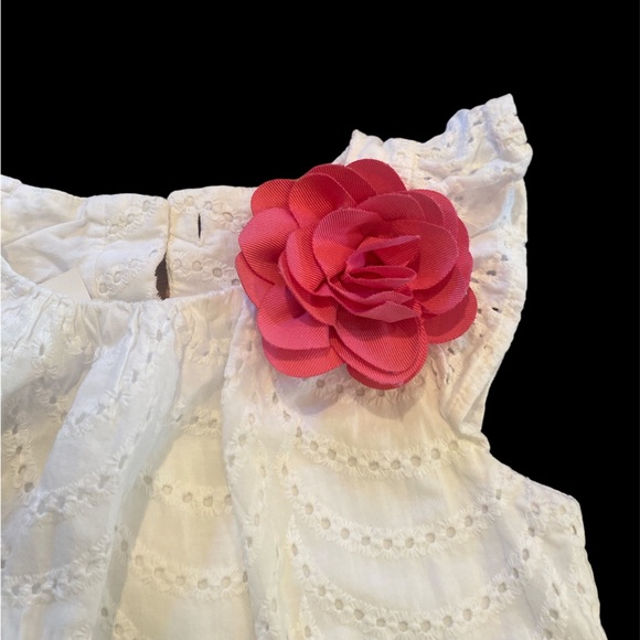 Janie and Jack White Eyelet Dress - Picture 2 of 7